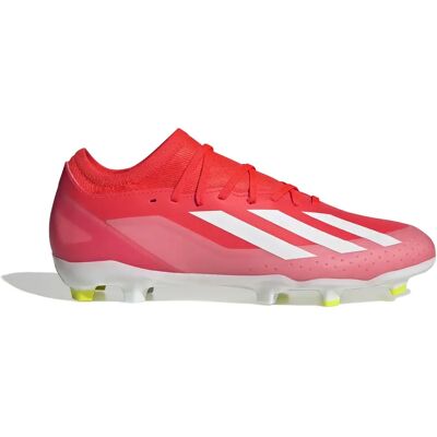 adidas X Crazyfast League Firm Ground Fußballschuhe - Rot/Gelb/Weiß - 8.5 UK adidas X Crazyfast League Firm Ground Fußballschuhe - Rot/Gelb/Weiß - 8.5 UK