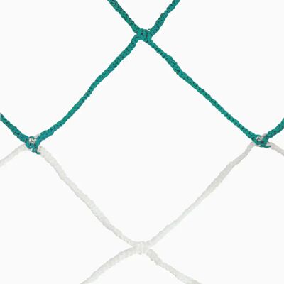SPORTI FRANCE Europäisches Bicolor-Fußballnetz - 11-seitig, PP-Maschennetz SPORTI FRANCE Europäisches Bicolor-Fußballnetz - 11-seitig, PP-Maschennetz