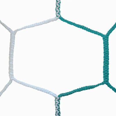 Sporti France Honigwaben Fußballtor-Netz - 7,50x2,50x2x2 M Sporti France Honigwaben Fußballtor-Netz - 7,50x2,50x2x2 M