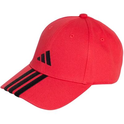 Baseball Kappe adidas 3-Stripes New Logo - Rouge - unisex - Size: 54/56 cm Baseball Kappe adidas 3-Stripes New Logo - Rouge - unisex - Size: 54/56 cm