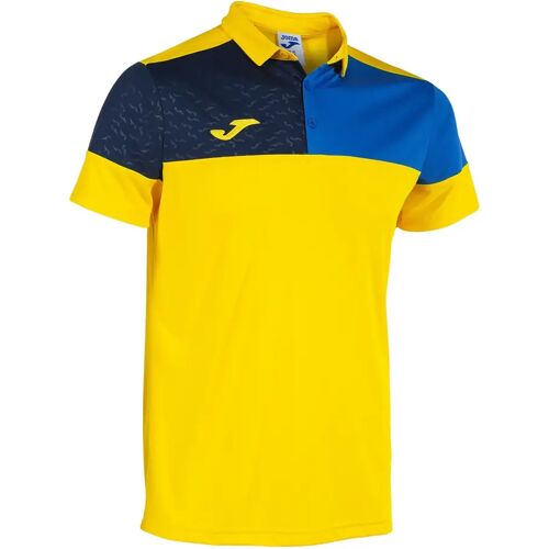 Polo-Shirt Kind Joma Crew V - Jaune - male - Size: 12/14 ans