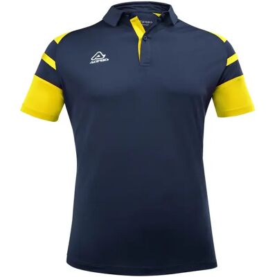 Polo-Shirt Acerbis Kemari - Bleu - male - Size: M Polo-Shirt Acerbis Kemari - Bleu - male - Size: M