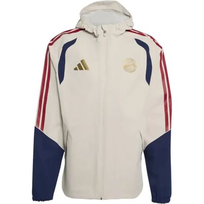 Adidas Wasserdichte Jacke Bayern München 2026/27 - Beige - male - Size: XS Adidas Wasserdichte Jacke Bayern München 2026/27 - Beige - male - Size: XS