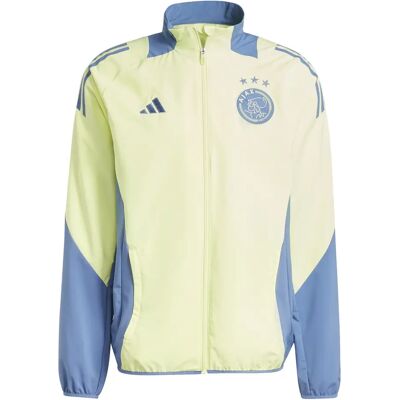 Adidas Prematch Joggingjacke Ajax Amsterdam 2024/25 - Blanc - male - Size: L Adidas Prematch Joggingjacke Ajax Amsterdam 2024/25 - Blanc - male - Size: L
