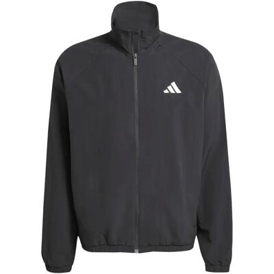 Trainingsjacke adidas ESSENTIALS SMALL LOGO - Noir - male - Size: 2XL Trainingsjacke adidas ESSENTIALS SMALL LOGO - Noir - male - Size: 2XL