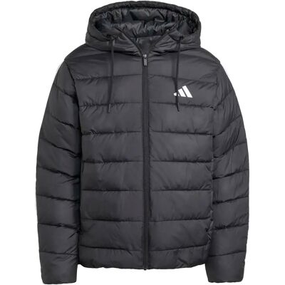 Daunenjacke mit Kapuze adidas Essentials Climawarm 3 stripes - Noir - male - Size: 4XL Daunenjacke mit Kapuze adidas Essentials Climawarm 3 stripes - Noir - male - Size: 4XL