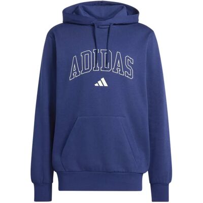 Kapuzensweatshirt adidas Collegiate Script Graphic - Bleu - male - Size: 2XL Kapuzensweatshirt adidas Collegiate Script Graphic - Bleu - male - Size: 2XL