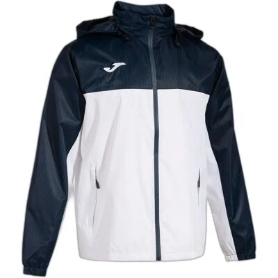 Wasserdichte Jacke mit Reißverschluss und Kapuze Joma Montreal - Blanc - male - Size: 3XL Wasserdichte Jacke mit Reißverschluss und Kapuze Joma Montreal - Blanc - male - Size: 3XL