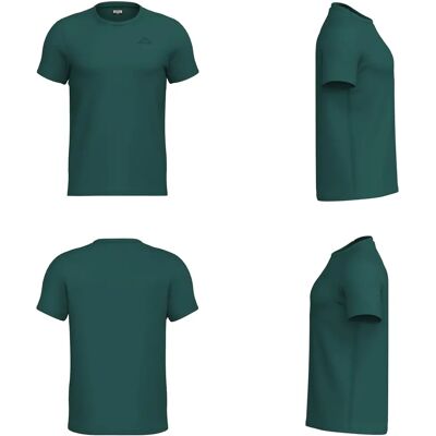 T-Shirt Kappa Cafers Slim - Vert - male - Size: 2XL T-Shirt Kappa Cafers Slim - Vert - male - Size: 2XL