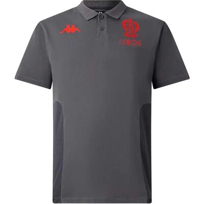 Kappa Polo OGC Nizza Minditti 2025/26 - Gris - male - Size: XL Kappa Polo OGC Nizza Minditti 2025/26 - Gris - male - Size: XL