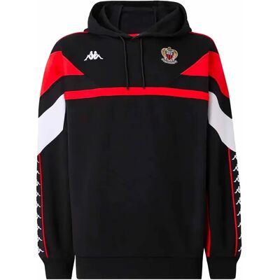 Kappa Kapuzensweatshirt Kind OGC Nice Fligrood - Noir - male - Size: 12 ans Kappa Kapuzensweatshirt Kind OGC Nice Fligrood - Noir - male - Size: 12 ans