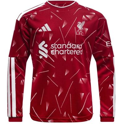 Adidas Heimtrikot mit langen Ärmeln Liverpool FC 2026/27 - Rouge - male - Size: XS Adidas Heimtrikot mit langen Ärmeln Liverpool FC 2026/27 - Rouge - male - Size: XS