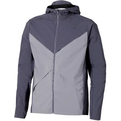 Regenjacke mit Kapuze Mizuno Thermal Charge - Argenté - male - Size: M Regenjacke mit Kapuze Mizuno Thermal Charge - Argenté - male - Size: M