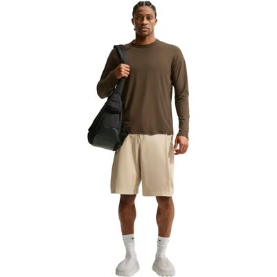 Langarmshirt aus Jersey Nike 24.7 ImpossiblySoft - Marron - male - Size: L Langarmshirt aus Jersey Nike 24.7 ImpossiblySoft - Marron - male - Size: L