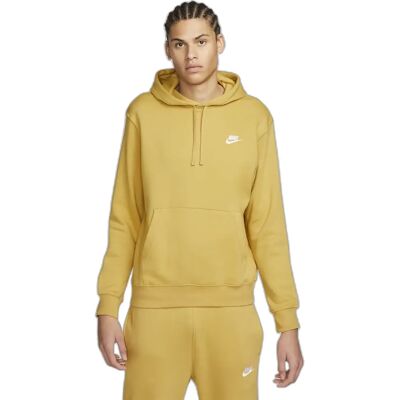 Hoodie Nike Club Fleece - Doré - male - Size: S Hoodie Nike Club Fleece - Doré - male - Size: S