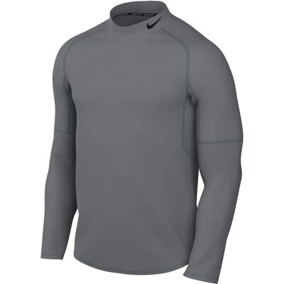 Langarmtrikot mit Rollkragen Nike Pro - Gris - male - Size: S Langarmtrikot mit Rollkragen Nike Pro - Gris - male - Size: S