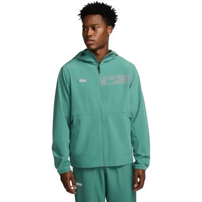 Wasserdichte Jacke mit Kapuze Nike Unlimited Flash - Bleu - male - Size: XL Wasserdichte Jacke mit Kapuze Nike Unlimited Flash - Bleu - male - Size: XL