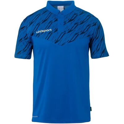 Polo-Shirt Uhlsport Progressive 28 - Bleu - male - Size: S Polo-Shirt Uhlsport Progressive 28 - Bleu - male - Size: S