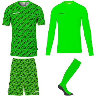 Torwartset Uhlsport Progressive - Vert - male - Size: L Torwartset Uhlsport Progressive - Vert - male - Size: L