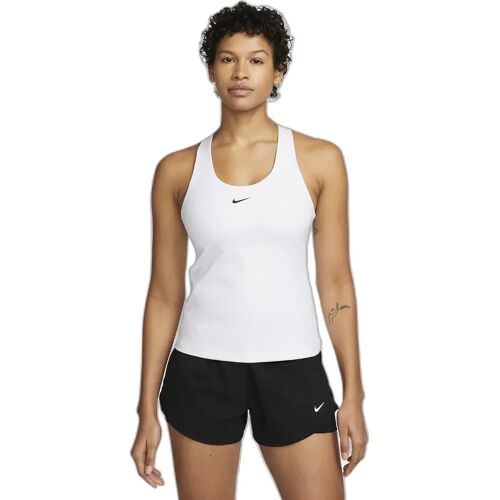 Damen-Top Nike Dri-Fit Swoosh - Blanc - female - Size: XL