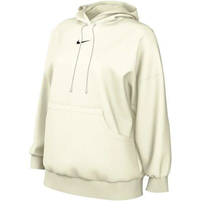 Oversize-Sweatshirt mit Kapuze, Damen Nike Phoenix Fleece - Blanc - female - Size: L Oversize-Sweatshirt mit Kapuze, Damen Nike Phoenix Fleece - Blanc - female - Size: L