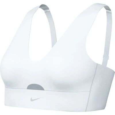 Brassière à découpe Damen Nike Dri-FIT Indy Plunge - Blanc - female - Size: 2XL Brassière à découpe Damen Nike Dri-FIT Indy Plunge - Blanc - female - Size: 2XL