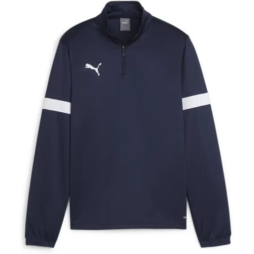 Sweatshirt 1/4 Reißverschluss Kind Puma IndividualRise - Bleu - unisex - Size: 14 ans