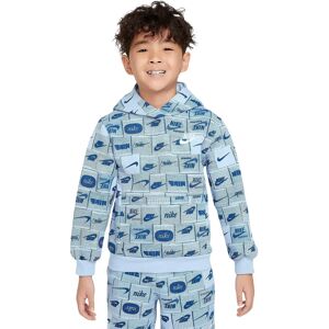 Nike Nsw Club Ssnl Aop Hoodie Blau 6-7 Jahre Junge Nike Nsw Club Ssnl Aop Hoodie Blau 6-7 Jahre Junge