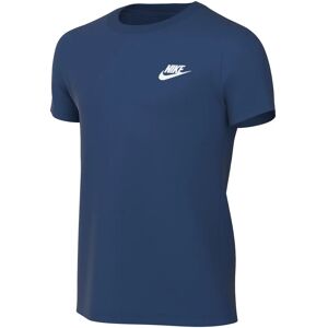 Nike Jungen Blau Baumwoll T-Shirt - T-Shirt Nike Jungen Blau Baumwoll T-Shirt - T-Shirt