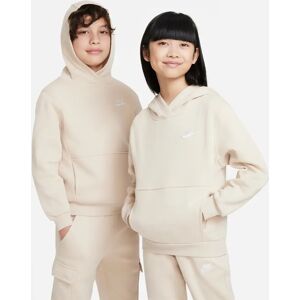 Nike Kinder Beige Fleece Kapuzenpullover Nike Kinder Beige Fleece Kapuzenpullover