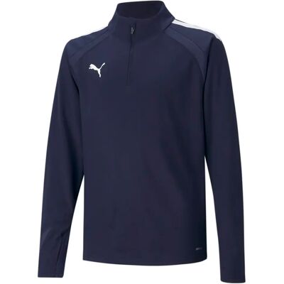 Puma Team Liga Bleu Sweatshirt - Kind Unisex Puma Team Liga Bleu Sweatshirt - Kind Unisex
