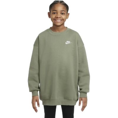 Pullover Mädchen Nike Club Fleece - Vert - female - Size: 8/10 ans Pullover Mädchen Nike Club Fleece - Vert - female - Size: 8/10 ans