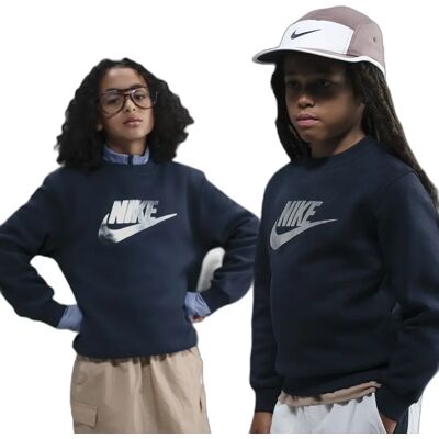 Pullover Kind Nike Club Fleece - Bleu - unisex - Size: 13/15 Jahre alt Pullover Kind Nike Club Fleece - Bleu - unisex - Size: 13/15 Jahre alt