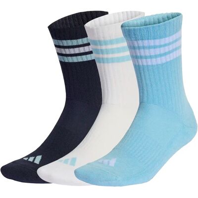 Socken adidas 3-Stripes (x3) - Bleu - unisex - Size: 43/46 Socken adidas 3-Stripes (x3) - Bleu - unisex - Size: 43/46