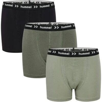 Boxershorts Kind Hummel Nalle (x3) - Gris - male - Size: 5/6 ans Boxershorts Kind Hummel Nalle (x3) - Gris - male - Size: 5/6 ans