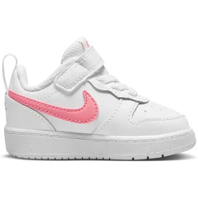 Nike Court Borough Low 2 Unisex-Kinder Sneakers - Weiß - Basketball Style Nike Court Borough Low 2 Unisex-Kinder Sneakers - Weiß - Basketball Style