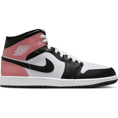 Basketball Nike Air Jordan 1 Mid - Blanc - male - Size: 44,5 Basketball Nike Air Jordan 1 Mid - Blanc - male - Size: 44,5