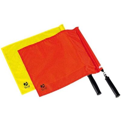 Fußball-Tastenflagge b+d Assistant Referee Flag AR - Gelb - unisex - Size: 40x35 cm Fußball-Tastenflagge b+d Assistant Referee Flag AR - Gelb - unisex - Size: 40x35 cm