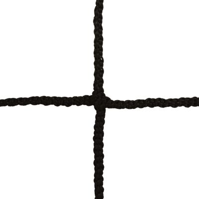Paar 8er-Fußballnetze aus geflochtenem Pp, einfache Masche 120 Emdé 3 mm - Schwarz - unisex - Size: TU Paar 8er-Fußballnetze aus geflochtenem Pp, einfache Masche 120 Emdé 3 mm - Schwarz - unisex - Size: TU