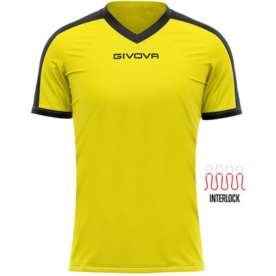 Kindertrikot Givova Revolution - Gelb - unisex - Size: 4XS Kindertrikot Givova Revolution - Gelb - unisex - Size: 4XS