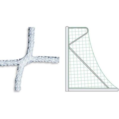 Fußballnetz Huck With square meshes - Weiß - unisex - Size: 80/200 cm Fußballnetz Huck With square meshes - Weiß - unisex - Size: 80/200 cm