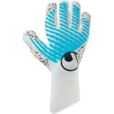 Torwarthandschuhe Uhlsport FM Cybertec Supergrip+ HN - Blanc - male - Size: Taille 8 Torwarthandschuhe Uhlsport FM Cybertec Supergrip+ HN - Blanc - male - Size: Taille 8
