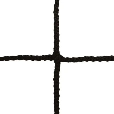 Paar 8er-Fußballnetze aus geflochtenem Pp, einfache Masche 120 Emdé 3 mm - Noir - unisex - Size: TU Paar 8er-Fußballnetze aus geflochtenem Pp, einfache Masche 120 Emdé 3 mm - Noir - unisex - Size: TU