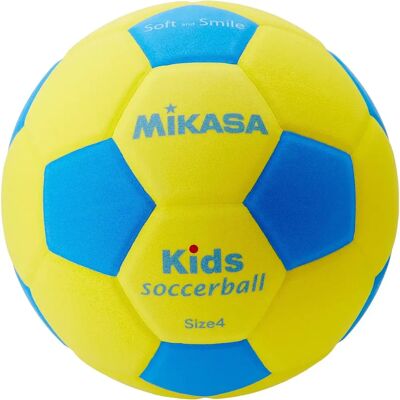 Fußball für Kinder Mikasa SF4J-YBL - Jaune - unisex - Size: Taille 4 Fußball für Kinder Mikasa SF4J-YBL - Jaune - unisex - Size: Taille 4