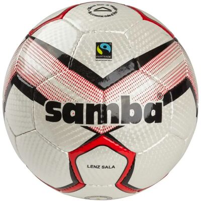 Fußball Samba FairtradeQuality Pro Lenz SALA - Blanc - unisex - Size: Taille 4 Fußball Samba FairtradeQuality Pro Lenz SALA - Blanc - unisex - Size: Taille 4