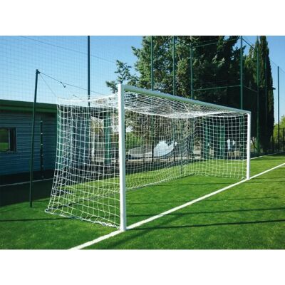 Aluminium-Tore 8er Set zum Einbetonieren ohne Ohren Sporti - Blanc - unisex - Size: TU Aluminium-Tore 8er Set zum Einbetonieren ohne Ohren Sporti - Blanc - unisex - Size: TU