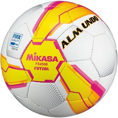 Futsal-Ball Mikasa FS450B-YP-FQP - Weiß - unisex - Size: Größe 4 Futsal-Ball Mikasa FS450B-YP-FQP - Weiß - unisex - Size: Größe 4