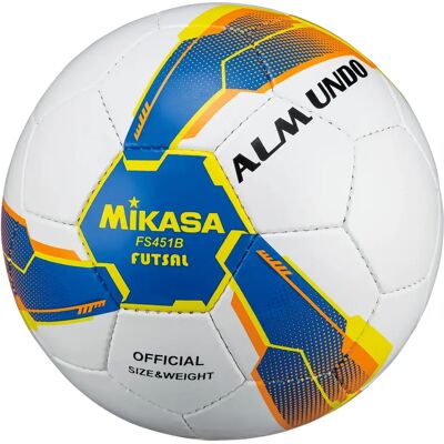 Futsal-Ball Mikasa FS451B-BLY - Weiß - unisex - Size: Größe 4 Futsal-Ball Mikasa FS451B-BLY - Weiß - unisex - Size: Größe 4