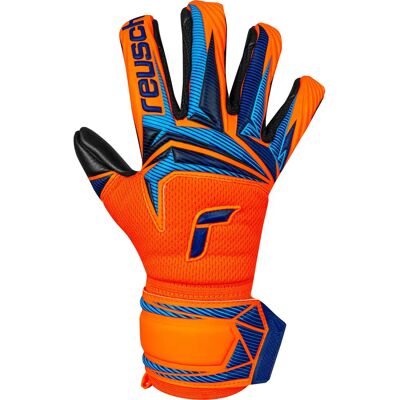 Torwarthandschuhe Kinder Reusch Attrakt Infinity Evolution NC - Orange - unisex - Size: Größe 8 Torwarthandschuhe Kinder Reusch Attrakt Infinity Evolution NC - Orange - unisex - Size: Größe 8