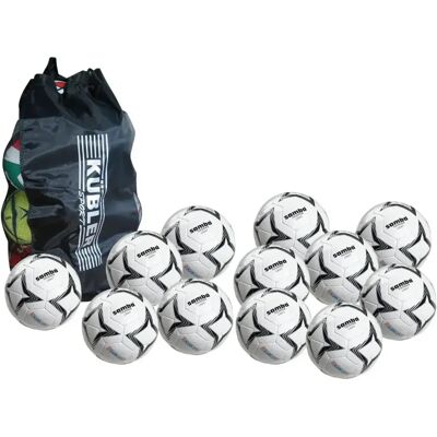 Fußball Samba Fairtrade Light Thunder (x12) - Schwarz - unisex - Size: Größe 3 Fußball Samba Fairtrade Light Thunder (x12) - Schwarz - unisex - Size: Größe 3
